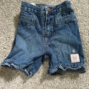 Vintage Classic Pooh Denim Shorts